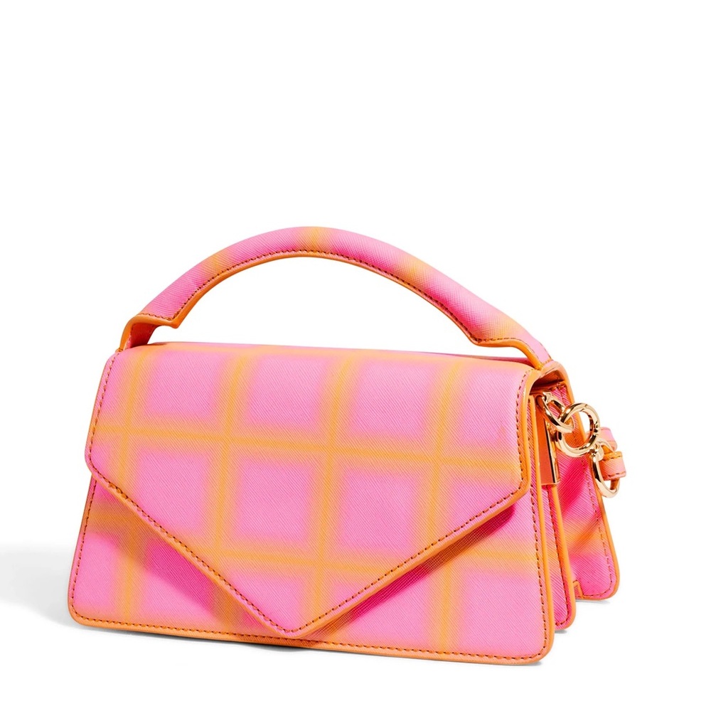 House of Want HOW WE ARE STELLAR purse in Citrus Check